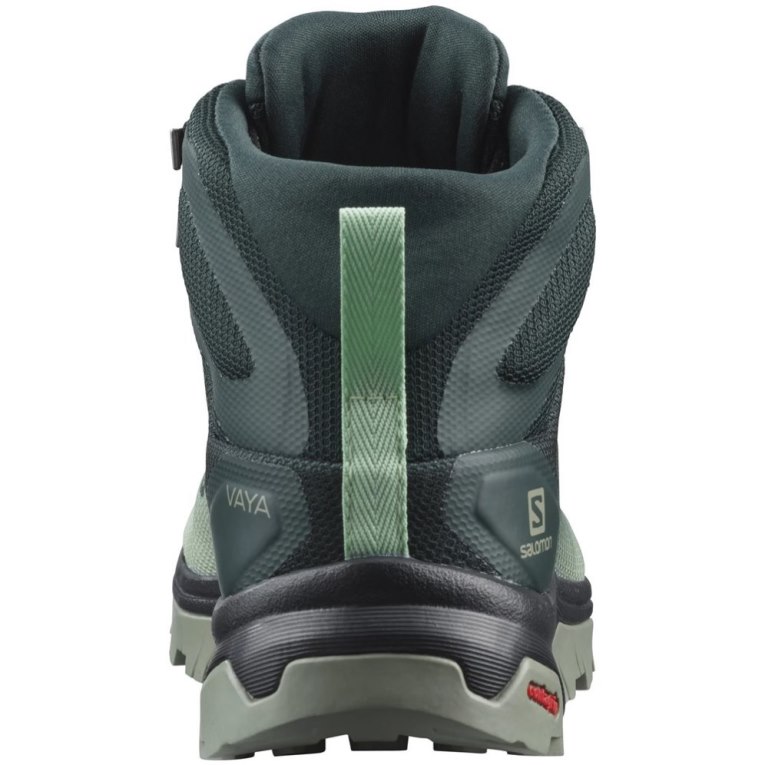 Botas Montaña Salomon Vaya Mid GTX Mujer Verdes | MX LXUQ021